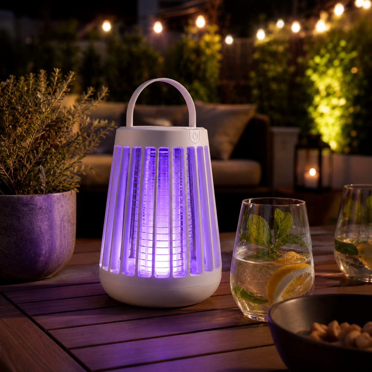 NightGuard™ | Lámpara Antimosquitos UV Recargable